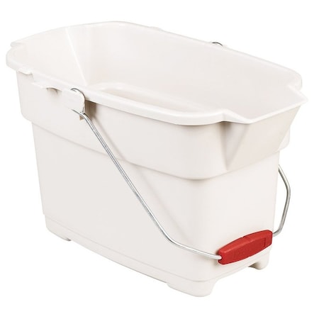 RUBBERMAID 14 qt Bucket Bisque 1793556